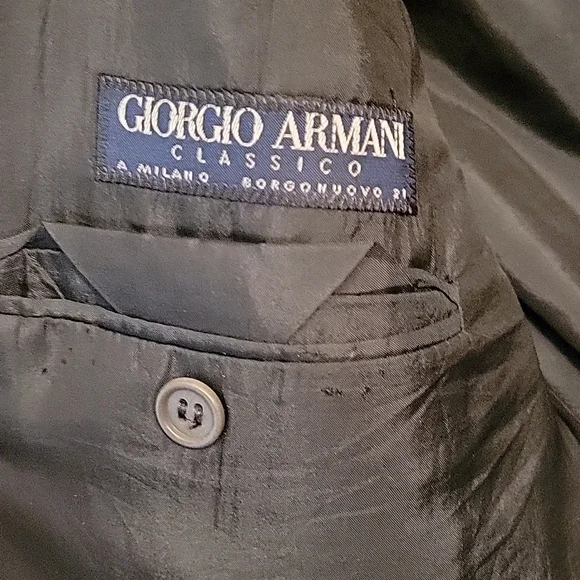 Giorgio Armani Black Label Cashmere sport coat